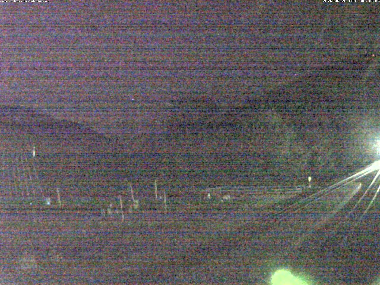 Archiv Foto Webcam Schneeberg: Blick Gasthaus Baumgartner