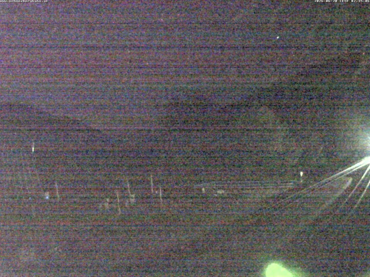 Archiv Foto Webcam Schneeberg: Blick Gasthaus Baumgartner