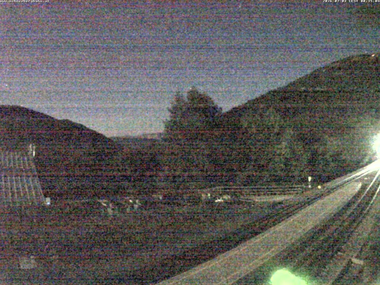 Archiv Foto Webcam Schneeberg: Blick Gasthaus Baumgartner