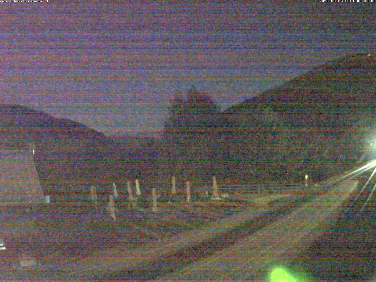 Archiv Foto Webcam Schneeberg: Blick Gasthaus Baumgartner
