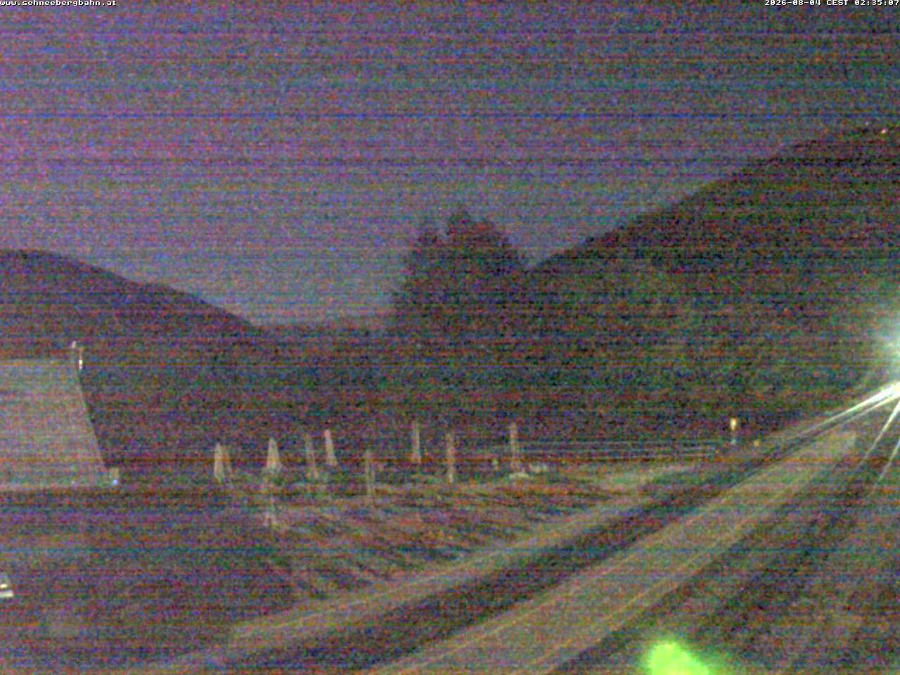 Archiv Foto Webcam Schneeberg: Blick Gasthaus Baumgartner