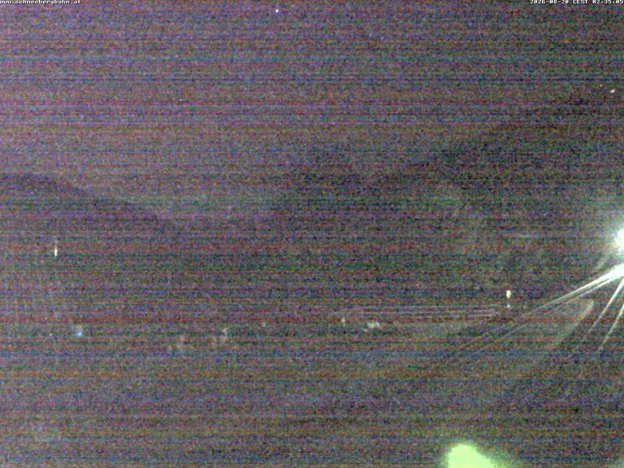 Archiv Foto Webcam Schneeberg: Blick Gasthaus Baumgartner
