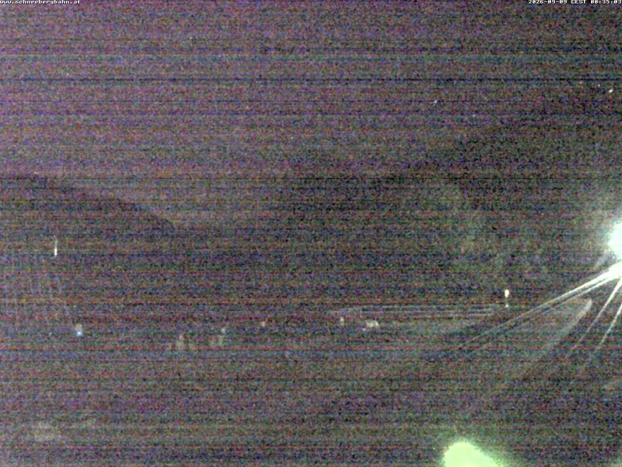 Archiv Foto Webcam Schneeberg: Blick Gasthaus Baumgartner