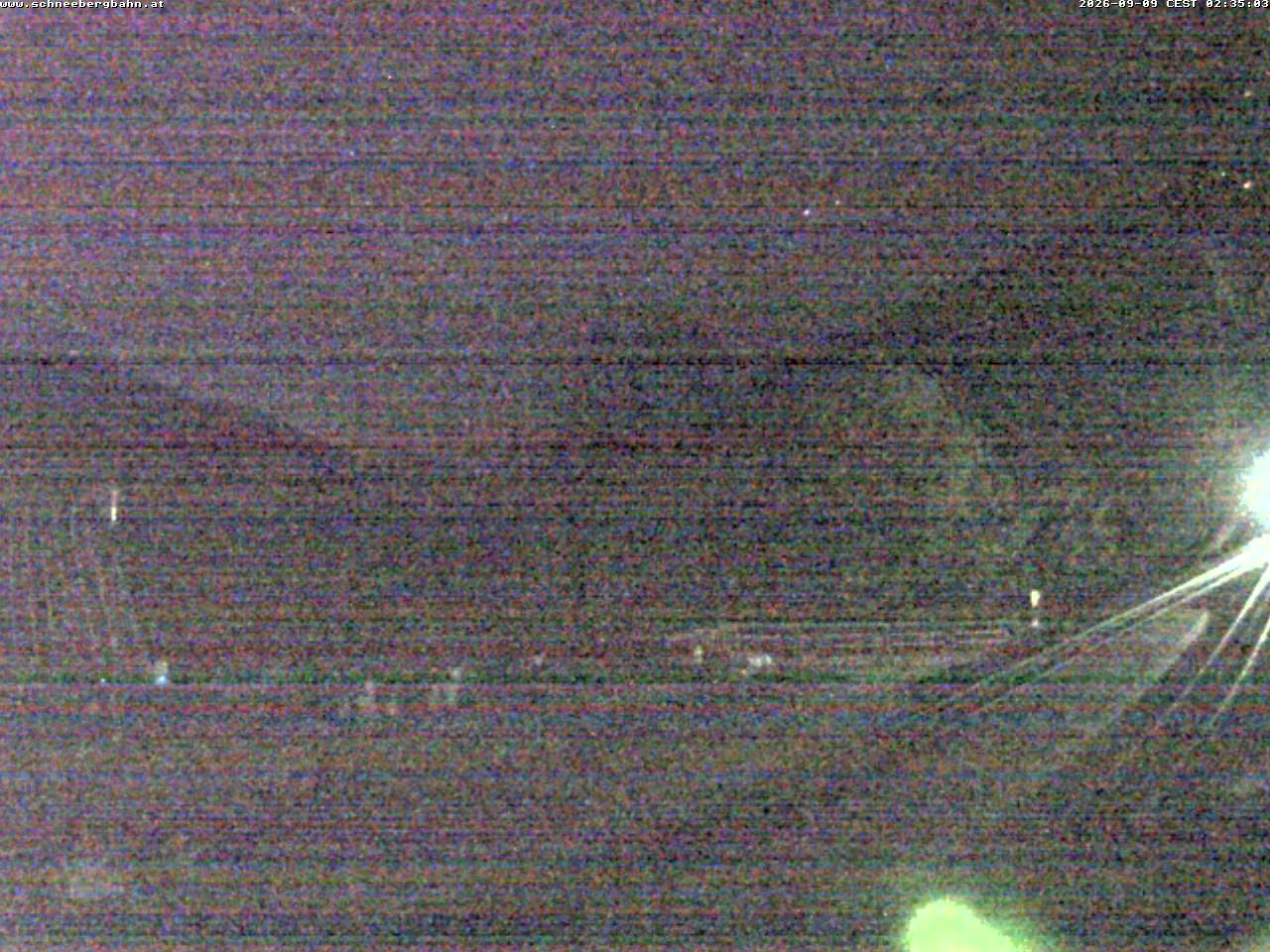 Archiv Foto Webcam Schneeberg: Blick Gasthaus Baumgartner