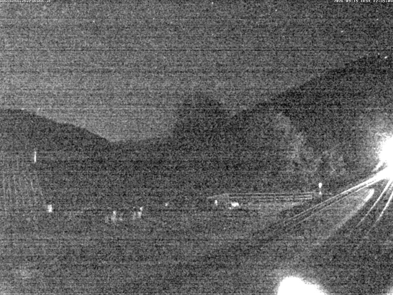Archiv Foto Webcam Schneeberg: Blick Gasthaus Baumgartner
