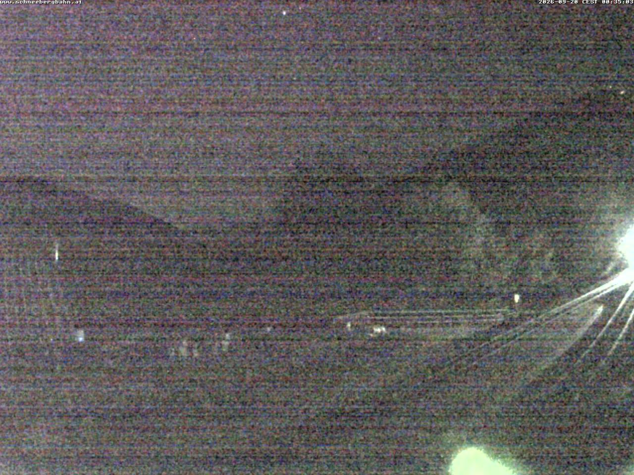Archiv Foto Webcam Schneeberg: Blick Gasthaus Baumgartner