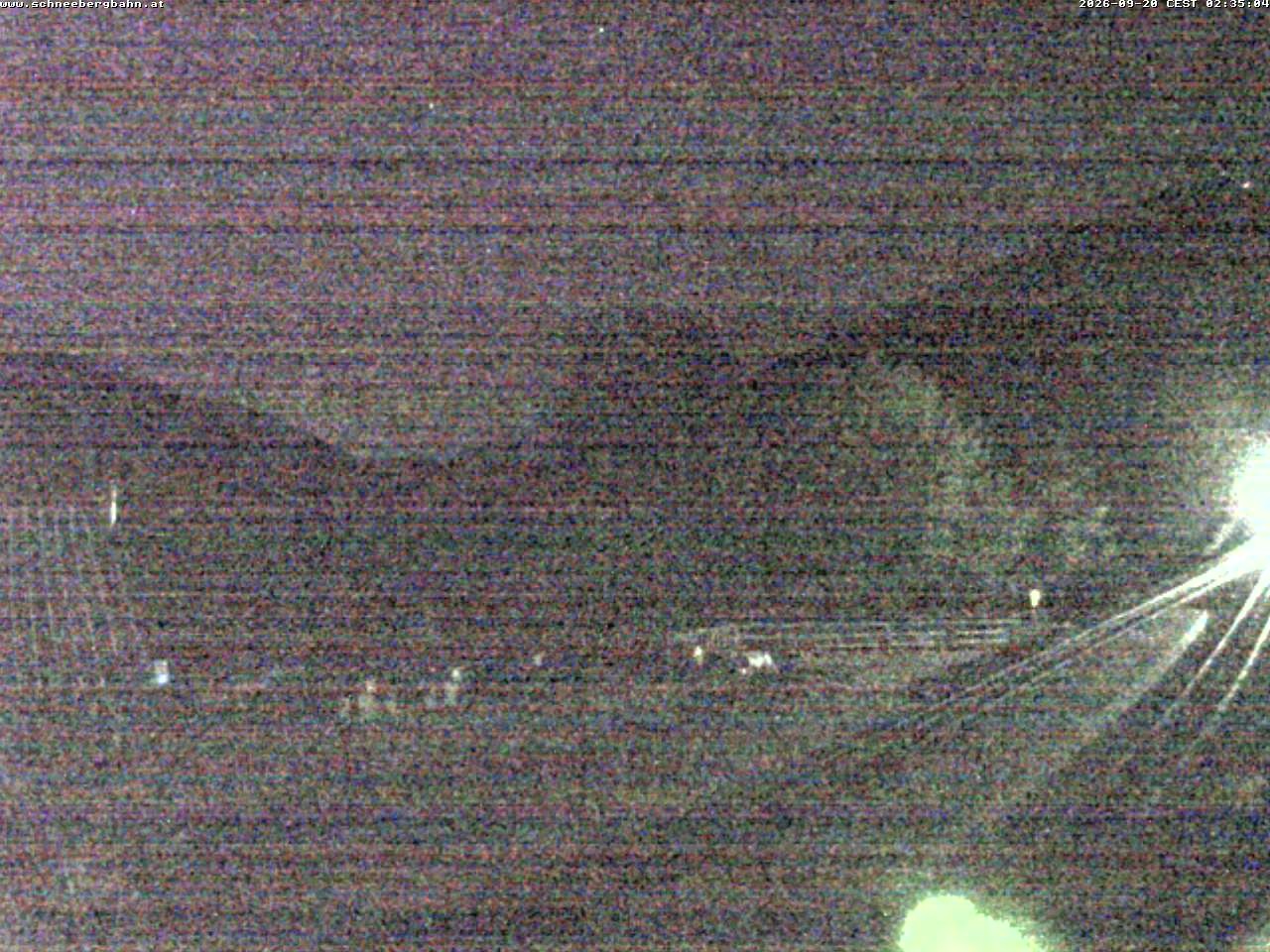 Archiv Foto Webcam Schneeberg: Blick Gasthaus Baumgartner