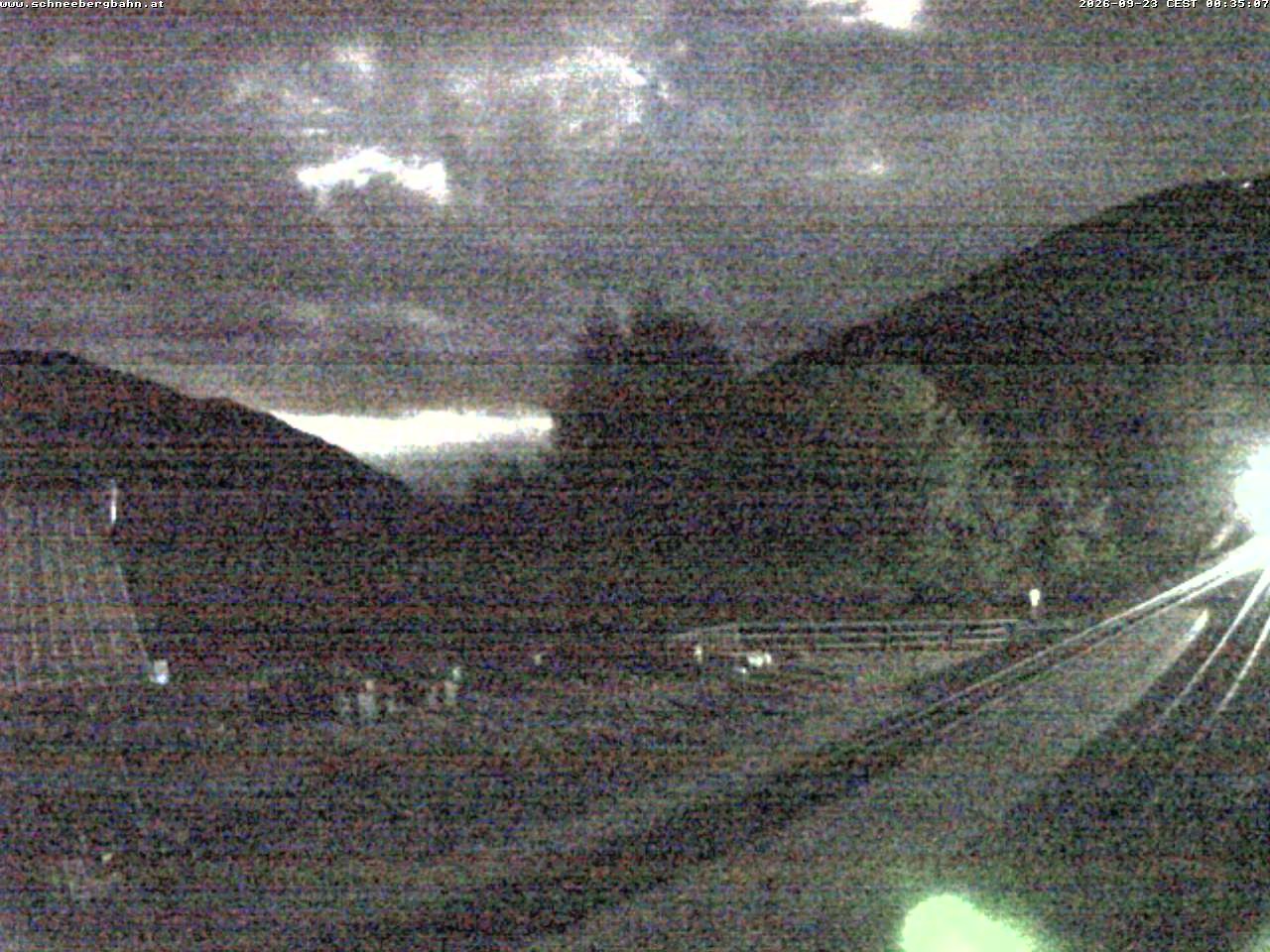 Archiv Foto Webcam Schneeberg: Blick Gasthaus Baumgartner