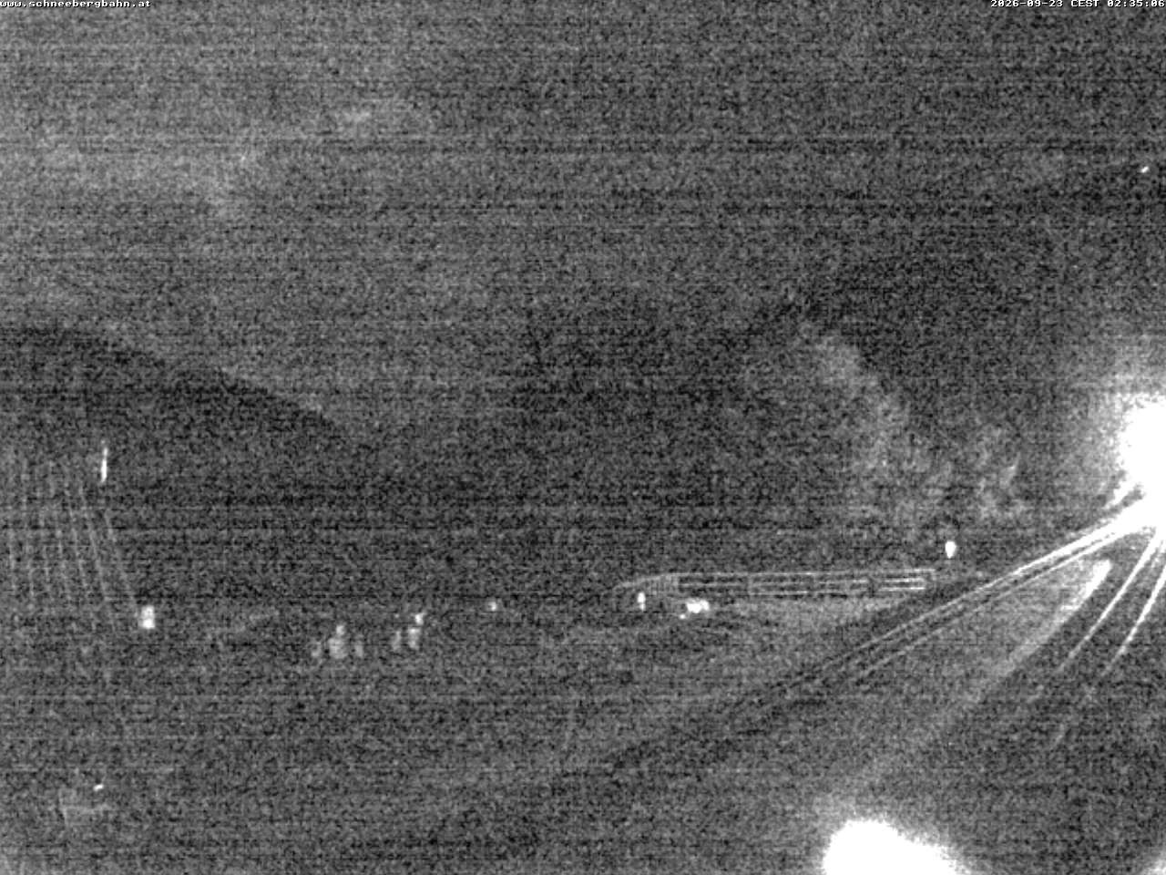 Archiv Foto Webcam Schneeberg: Blick Gasthaus Baumgartner
