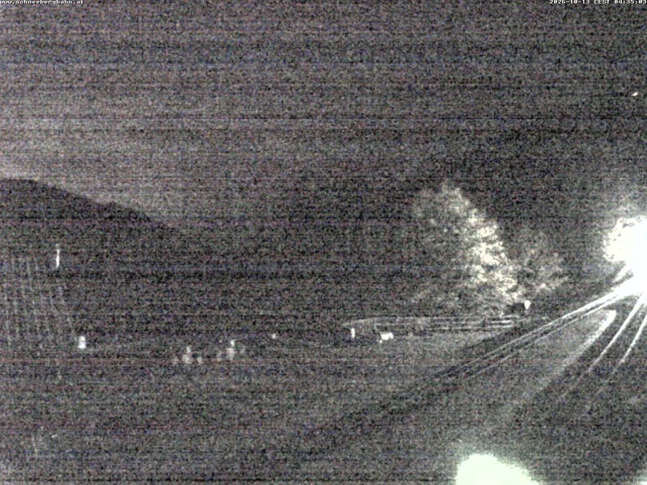 Archiv Foto Webcam Schneeberg: Blick Gasthaus Baumgartner