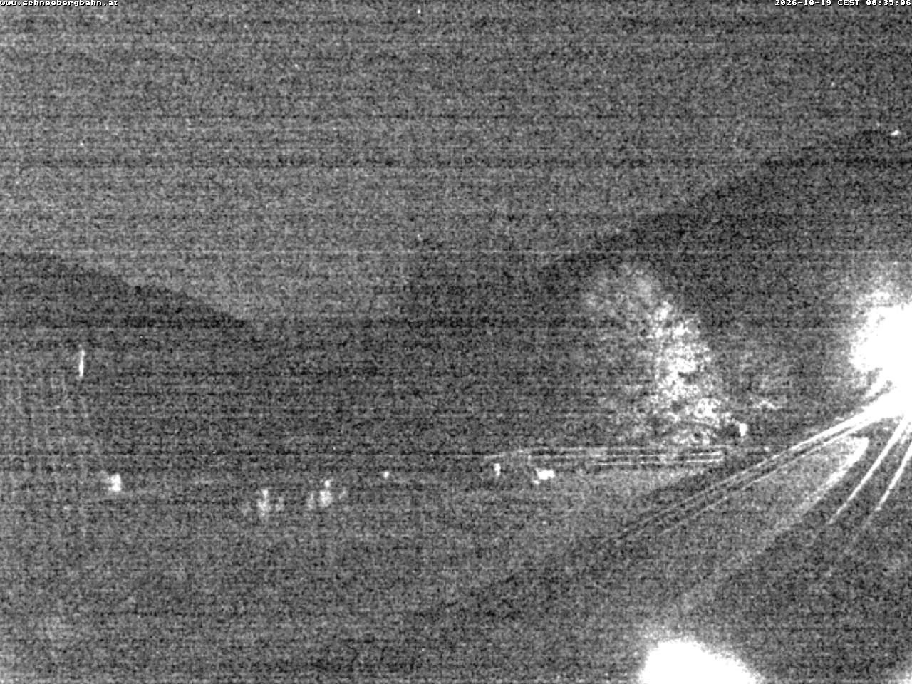 Archiv Foto Webcam Schneeberg: Blick Gasthaus Baumgartner