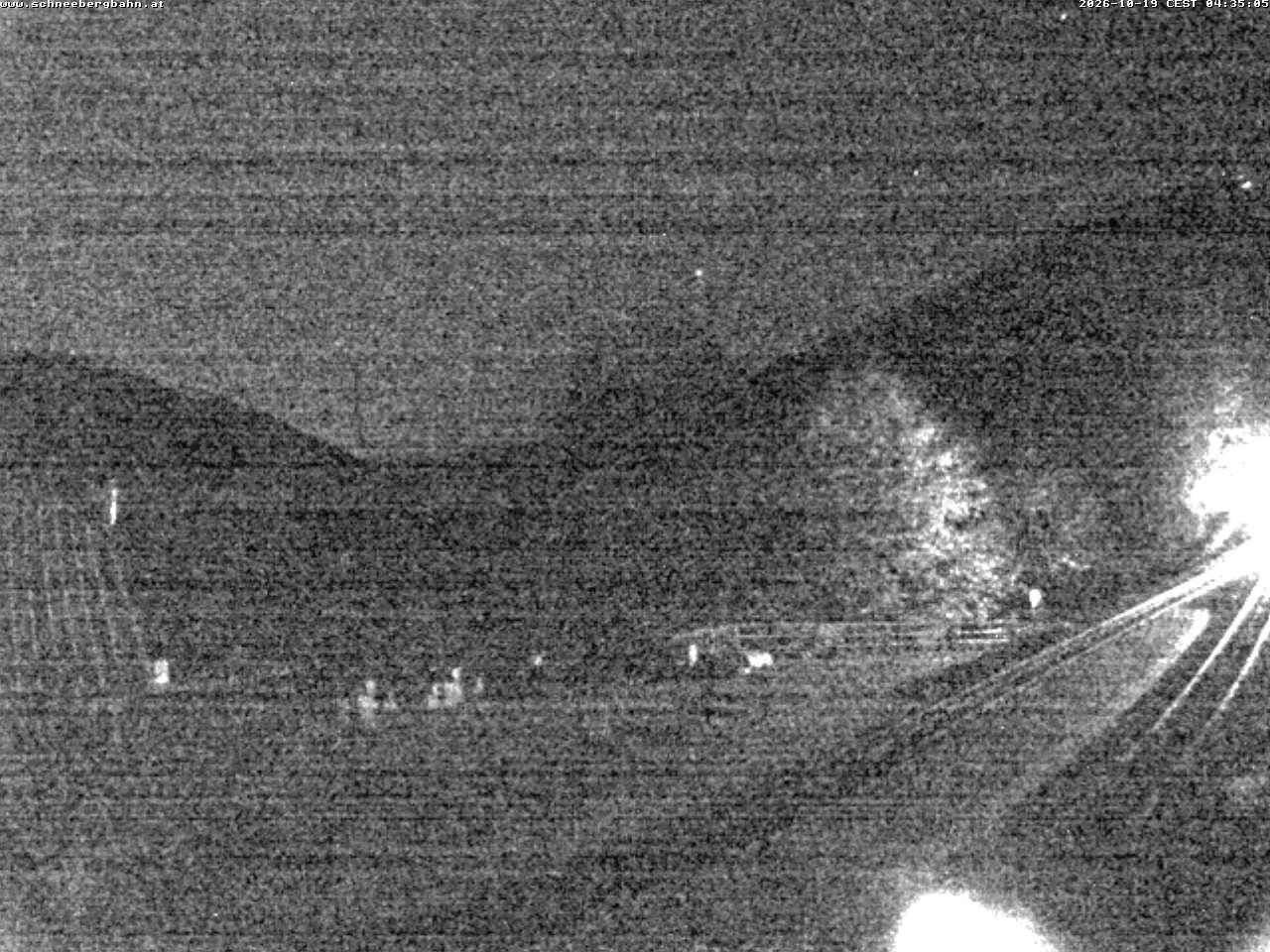 Archiv Foto Webcam Schneeberg: Blick Gasthaus Baumgartner
