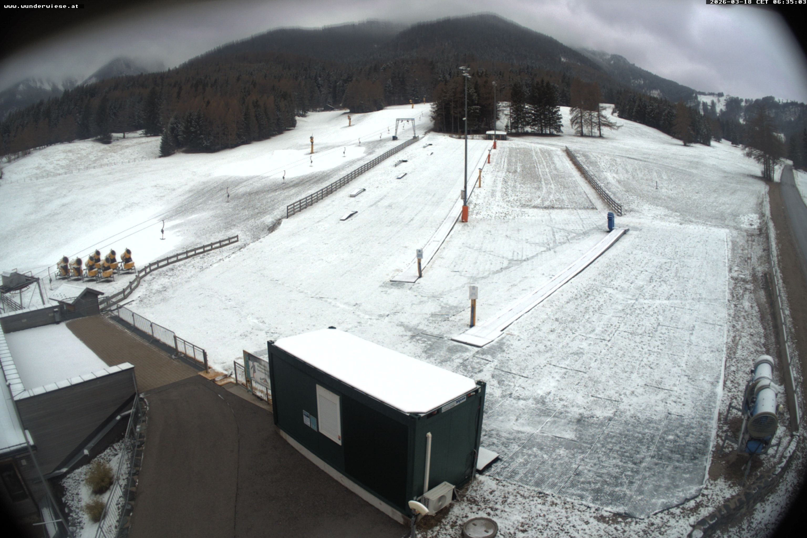 Archived image Webcam Puchberg: Kids Park Wunderwiese