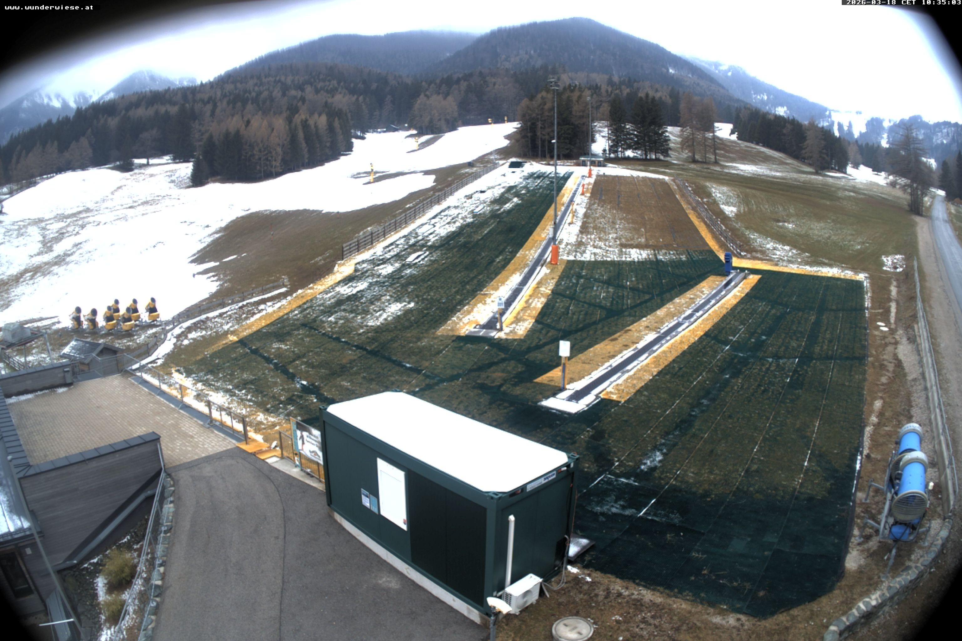 Archived image Webcam Puchberg: Kids Park Wunderwiese