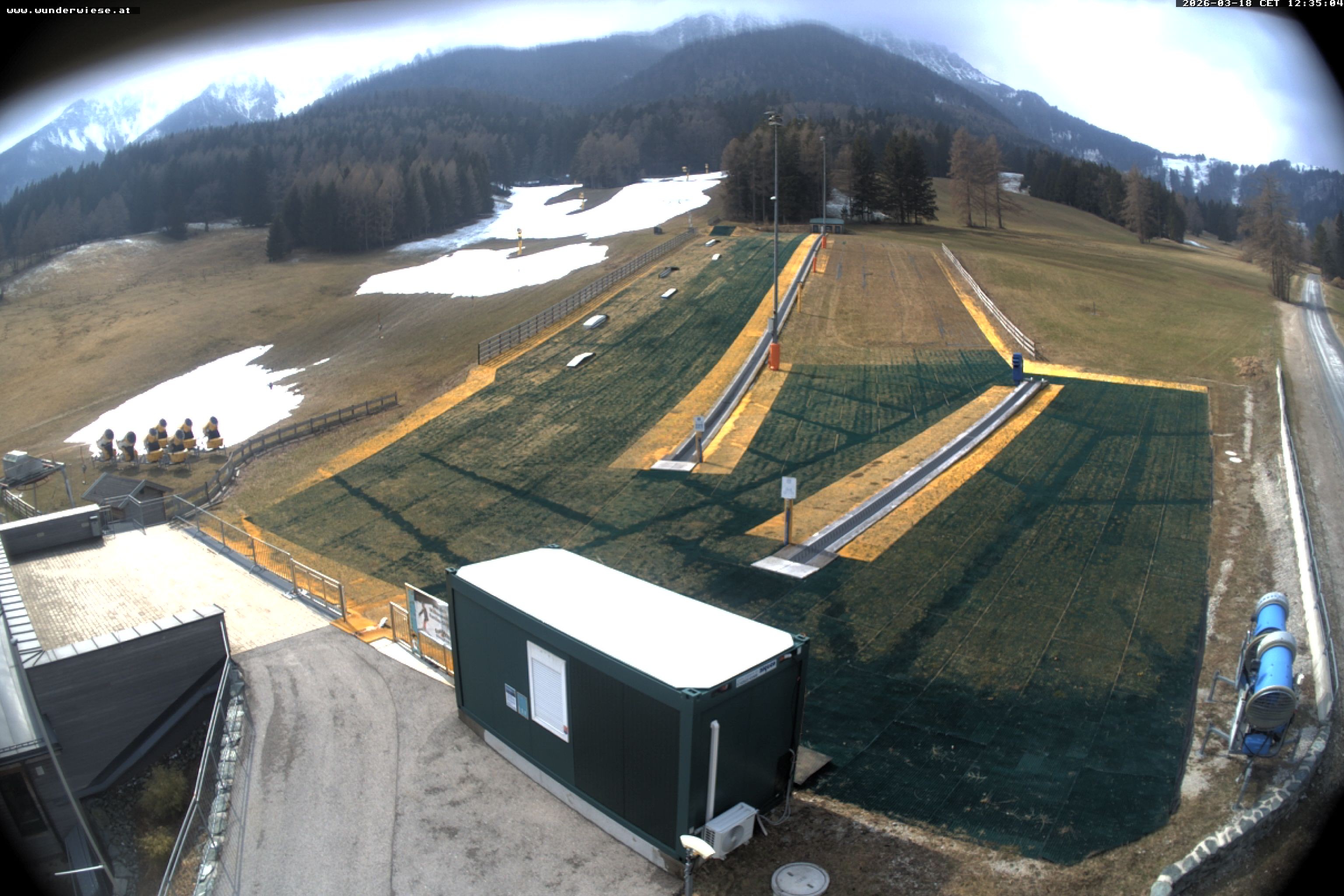 Archived image Webcam Puchberg: Kids Park Wunderwiese