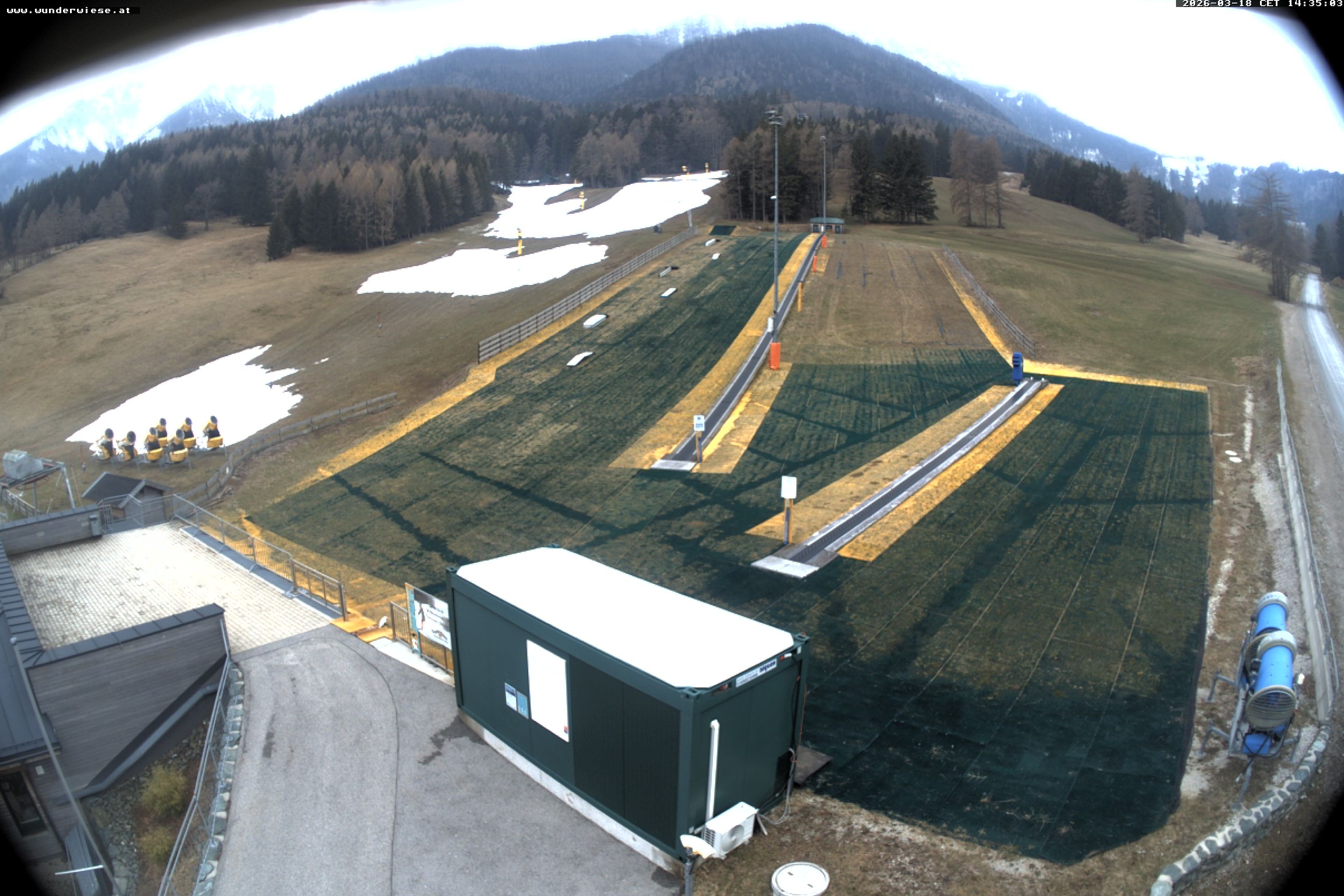 Archived image Webcam Puchberg: Kids Park Wunderwiese