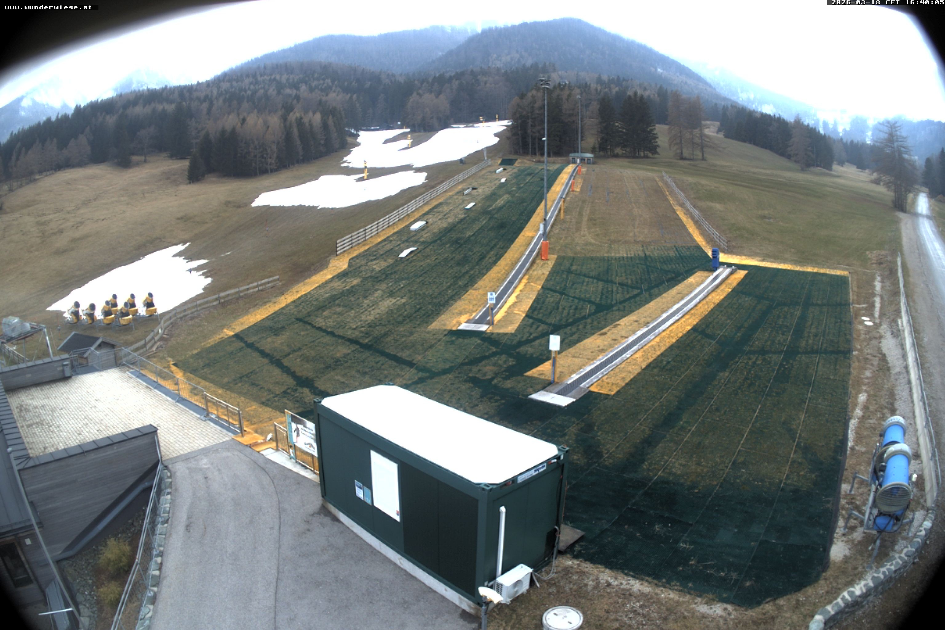 Archived image Webcam Puchberg: Kids Park Wunderwiese