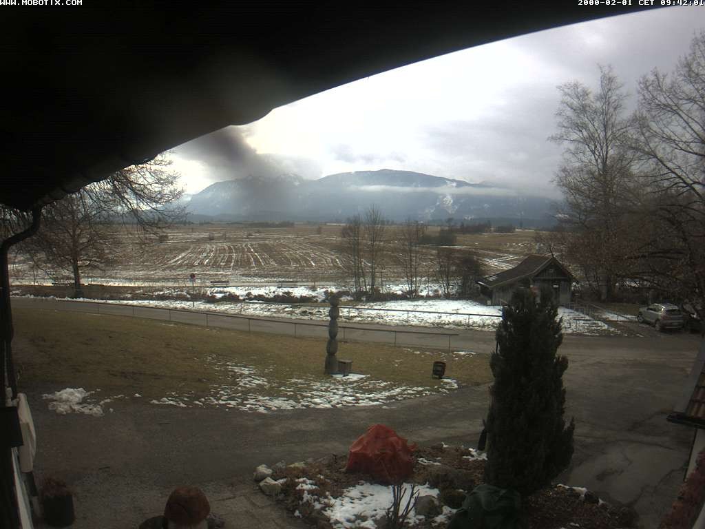 Archiv Foto Webcam Murnauer Moos am Biergarten Ähndl