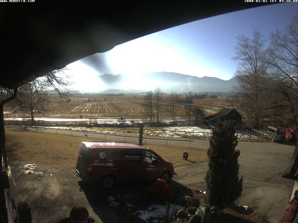 Archiv Foto Webcam Murnauer Moos am Biergarten Ähndl