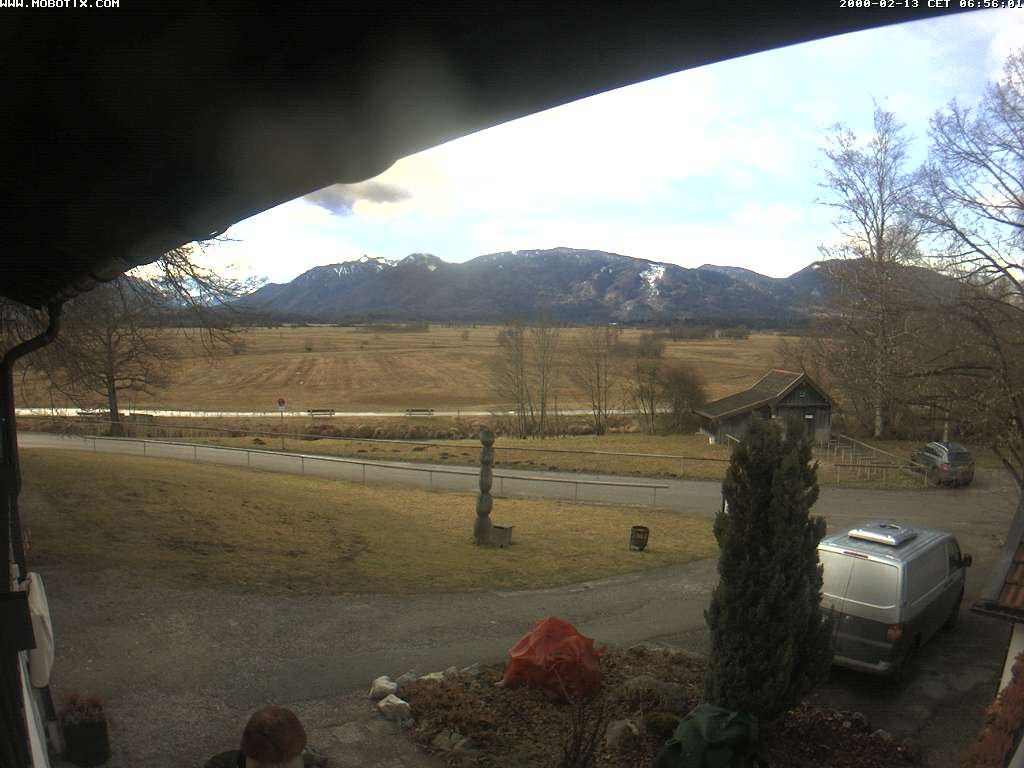 Archiv Foto Webcam Murnauer Moos am Biergarten Ähndl