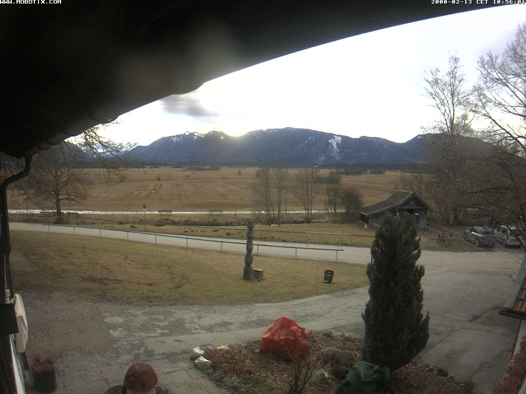 Archiv Foto Webcam Murnauer Moos am Biergarten Ähndl