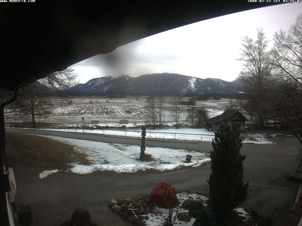 Archiv Foto Webcam Murnauer Moos am Biergarten Ähndl