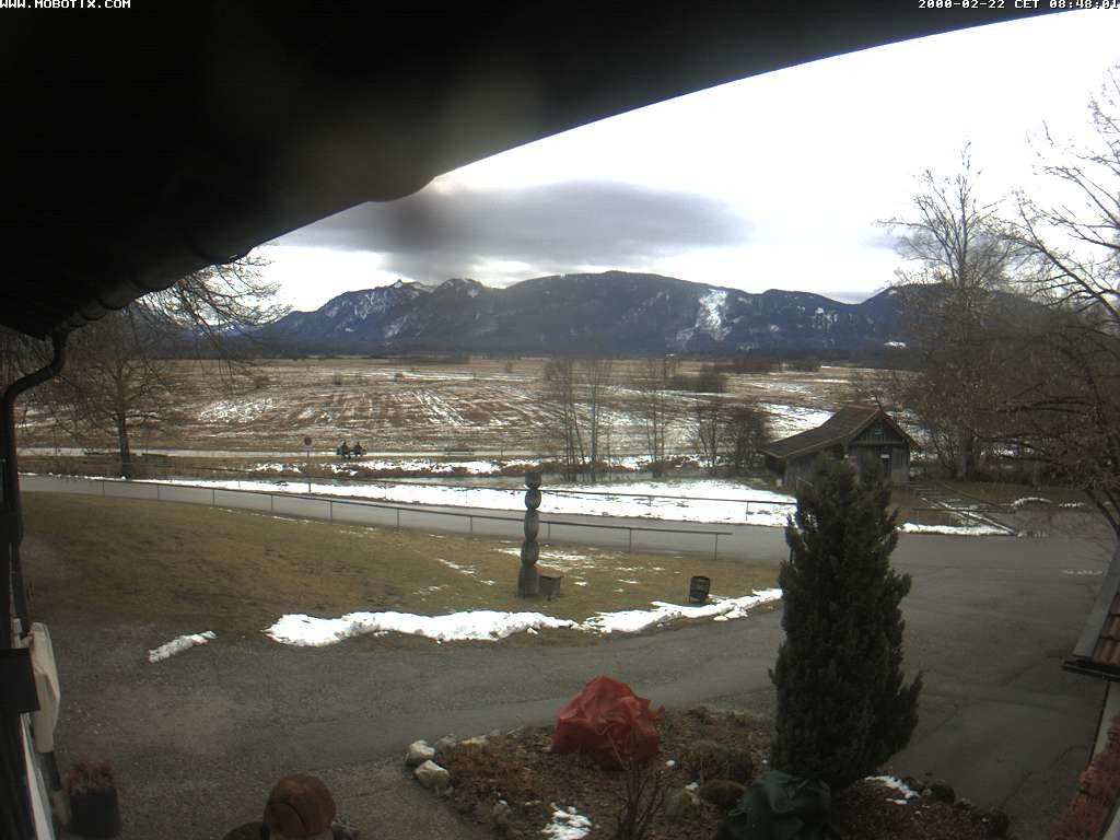 Archiv Foto Webcam Murnauer Moos am Biergarten Ähndl