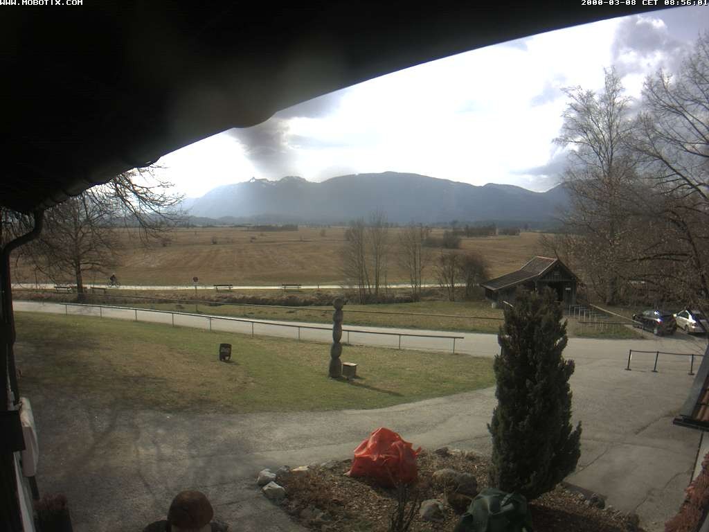 Archiv Foto Webcam Murnauer Moos am Biergarten Ähndl