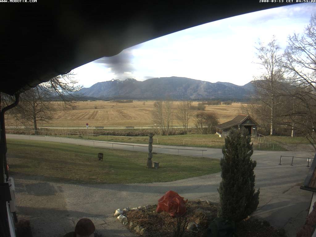 Archiv Foto Webcam Murnauer Moos am Biergarten Ähndl