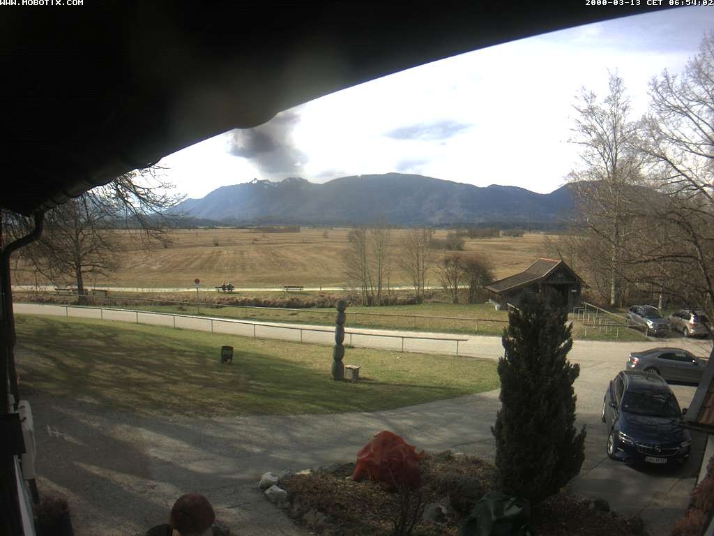 Archiv Foto Webcam Murnauer Moos am Biergarten Ähndl