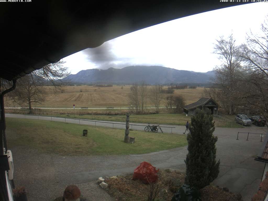 Archiv Foto Webcam Murnauer Moos am Biergarten Ähndl