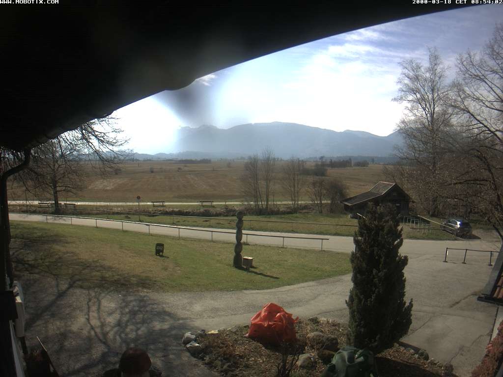 Archiv Foto Webcam Murnauer Moos am Biergarten Ähndl