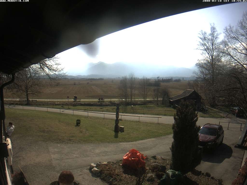 Archiv Foto Webcam Murnauer Moos am Biergarten Ähndl