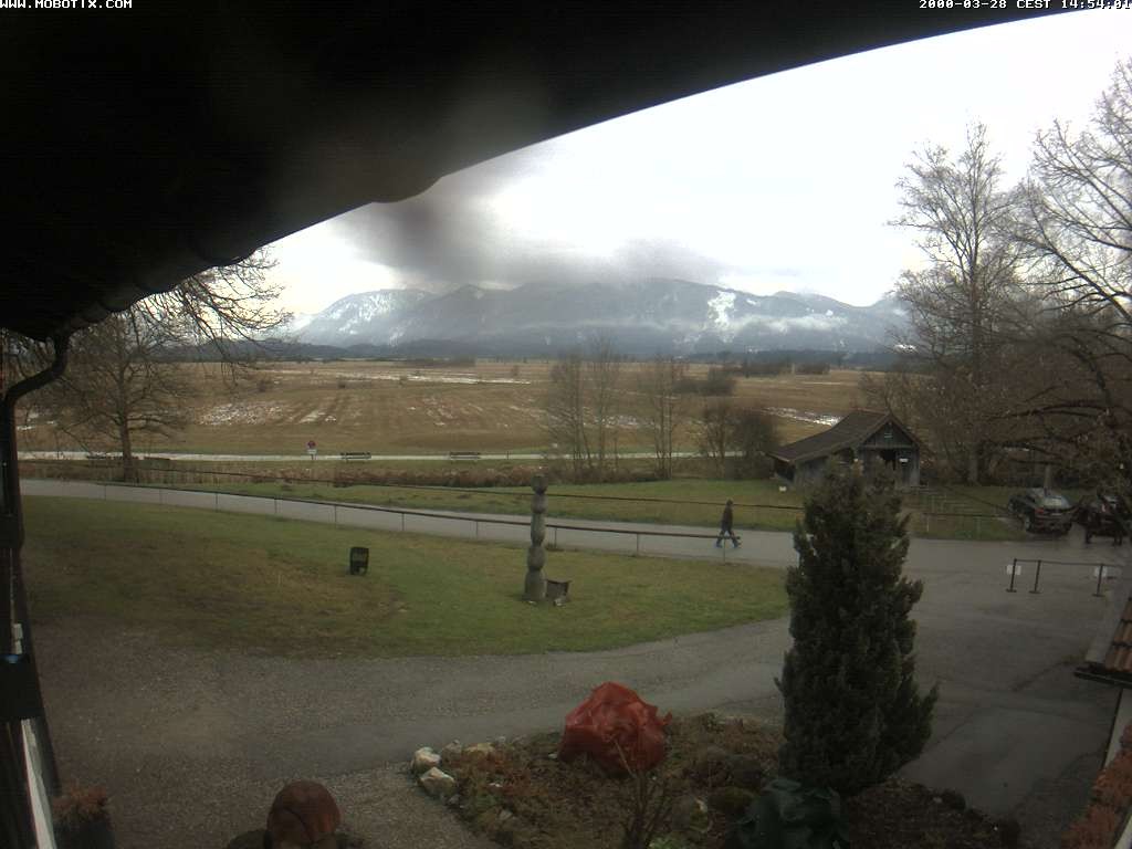 Archiv Foto Webcam Murnauer Moos am Biergarten Ähndl