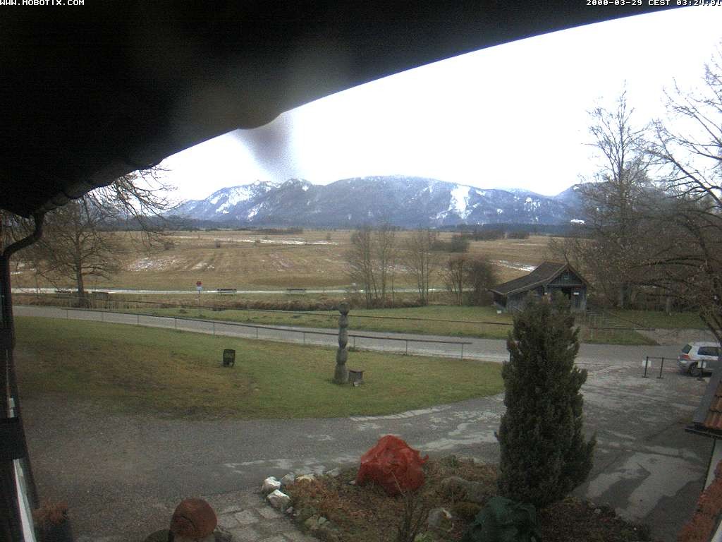 Archiv Foto Webcam Murnauer Moos am Biergarten Ähndl