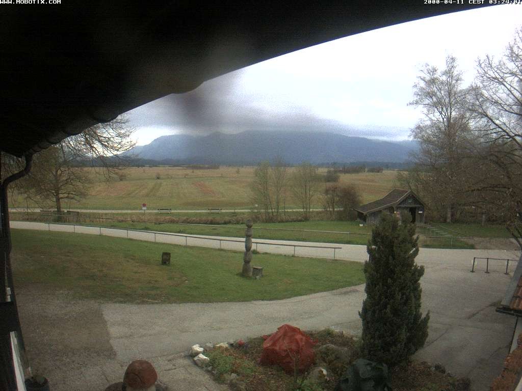 Archiv Foto Webcam Murnauer Moos am Biergarten Ähndl