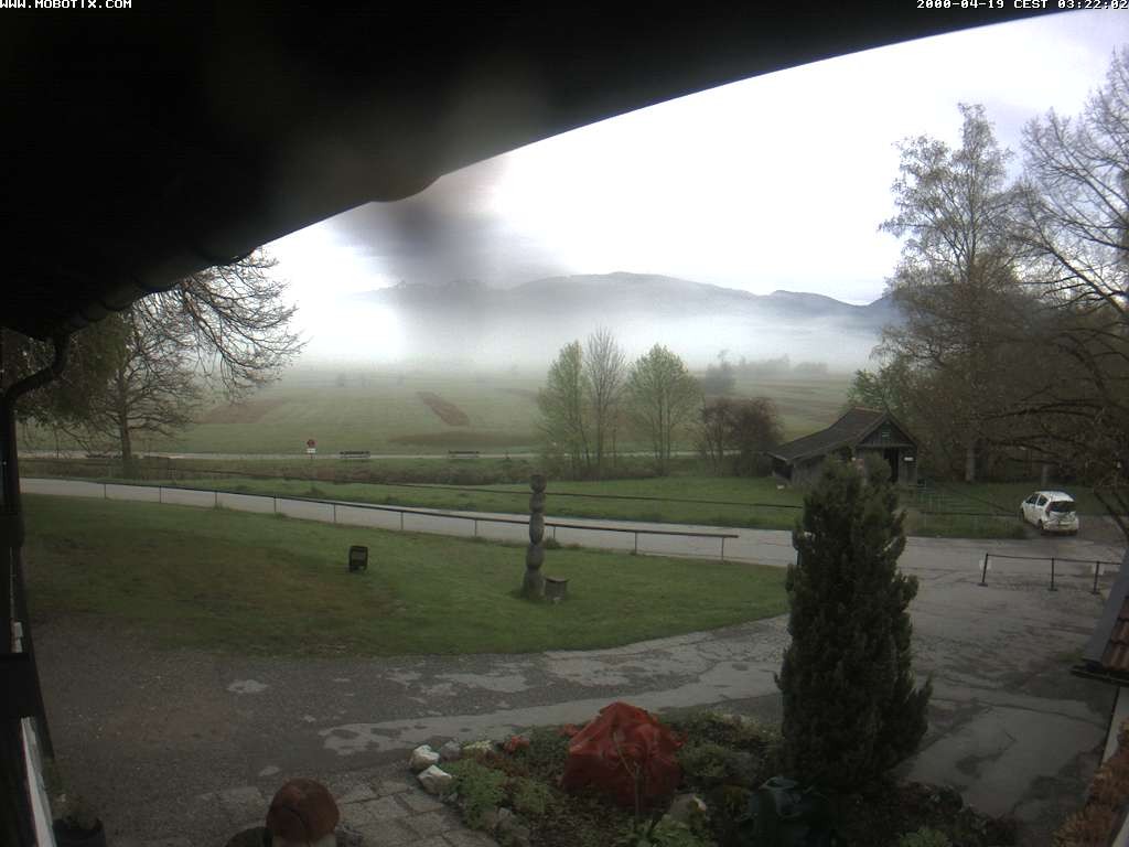 Archiv Foto Webcam Murnauer Moos am Biergarten Ähndl