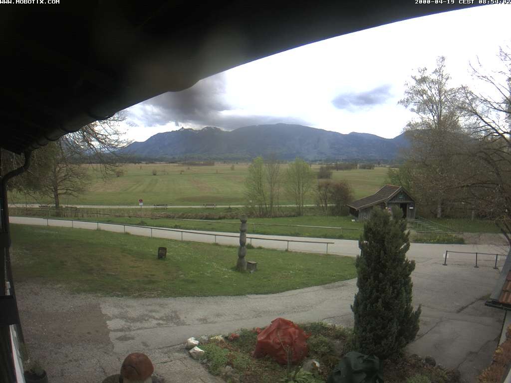 Archiv Foto Webcam Murnauer Moos am Biergarten Ähndl