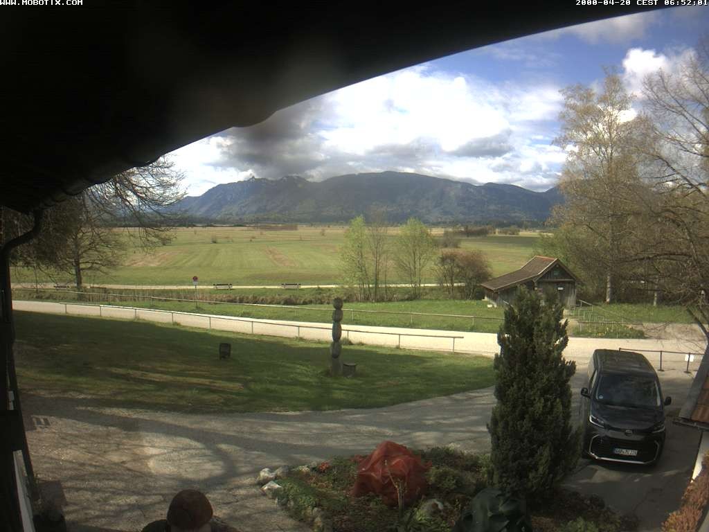 Archiv Foto Webcam Murnauer Moos am Biergarten Ähndl