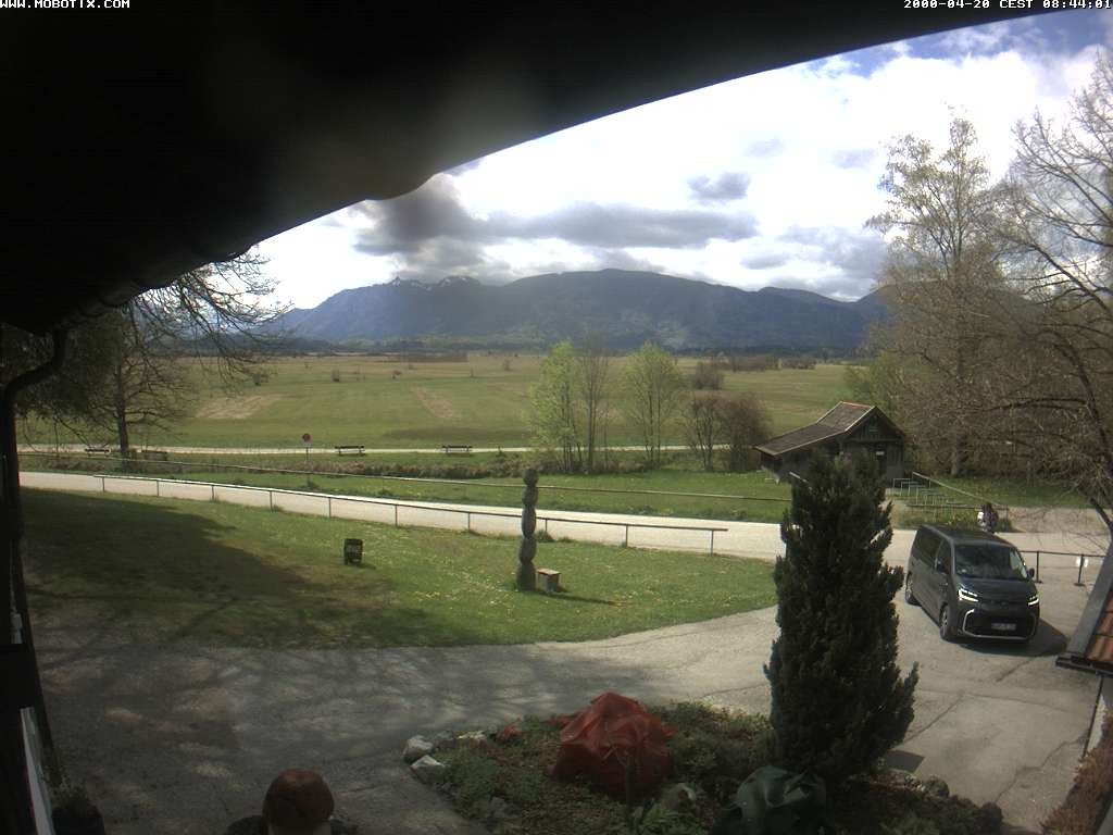 Archiv Foto Webcam Murnauer Moos am Biergarten Ähndl