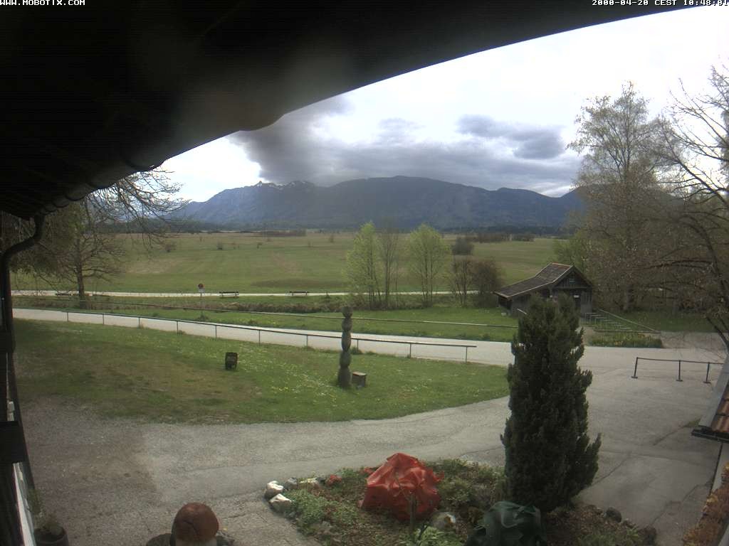 Archiv Foto Webcam Murnauer Moos am Biergarten Ähndl