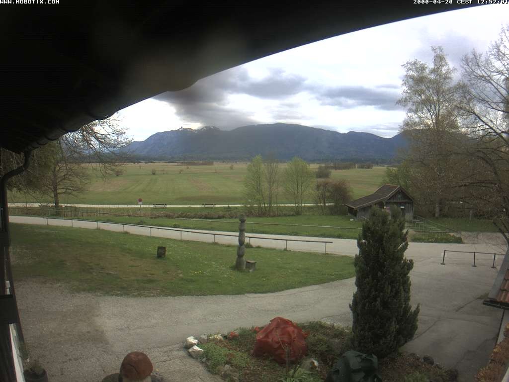 Archiv Foto Webcam Murnauer Moos am Biergarten Ähndl