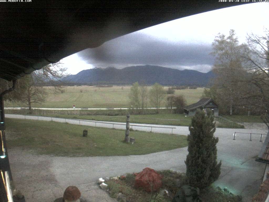 Archiv Foto Webcam Murnauer Moos am Biergarten Ähndl