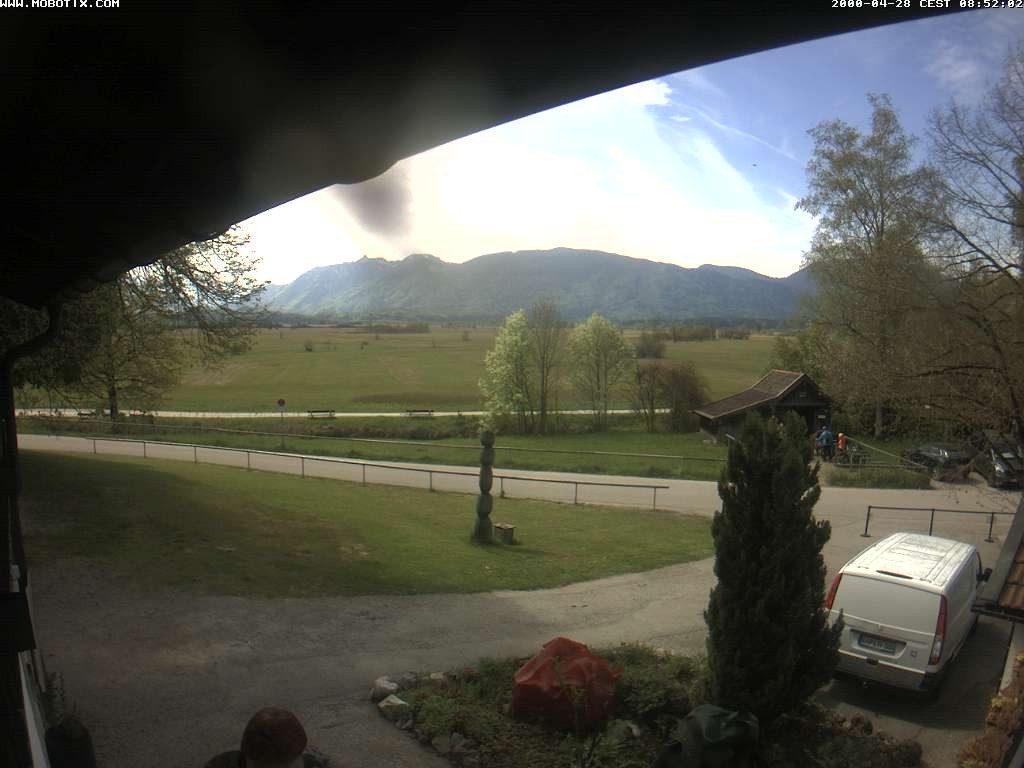 Archiv Foto Webcam Murnauer Moos am Biergarten Ähndl