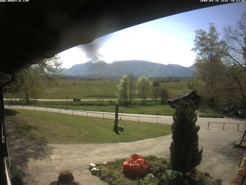 Archiv Foto Webcam Murnauer Moos am Biergarten Ähndl