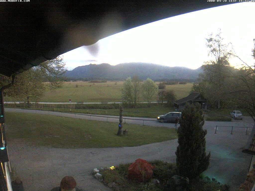 Archiv Foto Webcam Murnauer Moos am Biergarten Ähndl