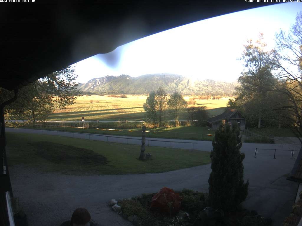 Archiv Foto Webcam Murnauer Moos am Biergarten Ähndl