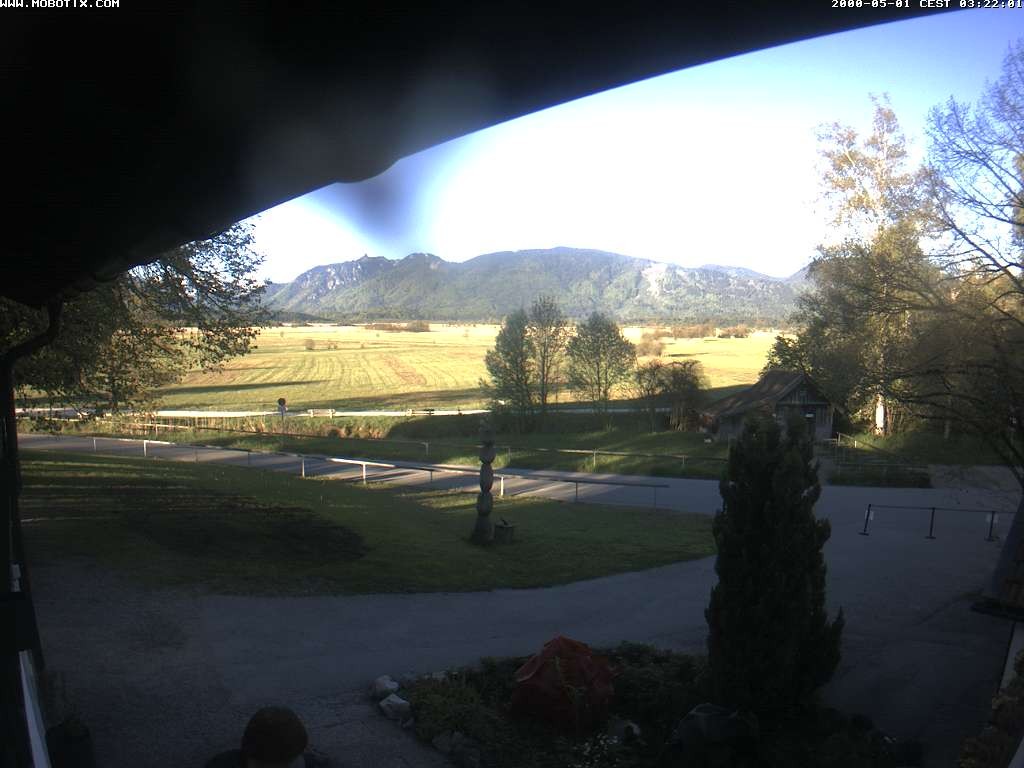 Archiv Foto Webcam Murnauer Moos am Biergarten Ähndl