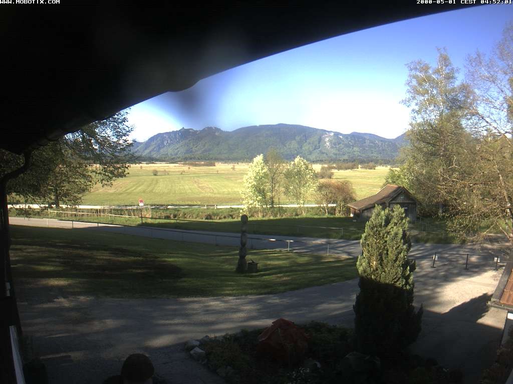 Archiv Foto Webcam Murnauer Moos am Biergarten Ähndl