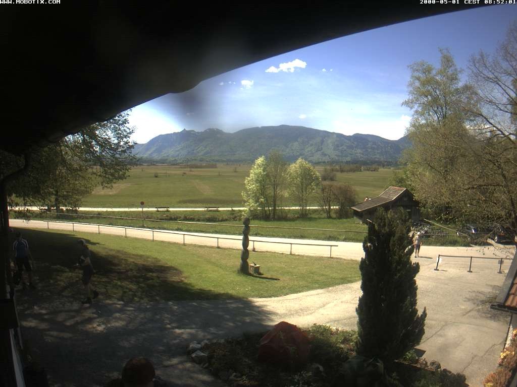 Archiv Foto Webcam Murnauer Moos am Biergarten Ähndl